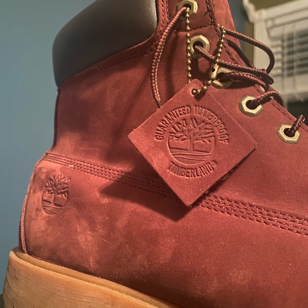 Timberland Sz 13 Burgundy